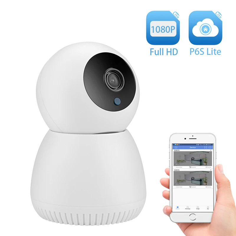 1080P Беспроводная 1920*1080 wifi ip-камера, интеллектуальная домашняя охранная камера видеонаблюдения, сетевая камера с wifi P6Spro