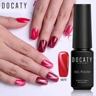 Docaty 3D Магнитный кошачий глаз Гель-лак для ногтей 24 Цвета УФ-Сияющий Гель-лак эффект кошачьих глаз отмачиваемый Гель-лак набор для дизайна ногтей