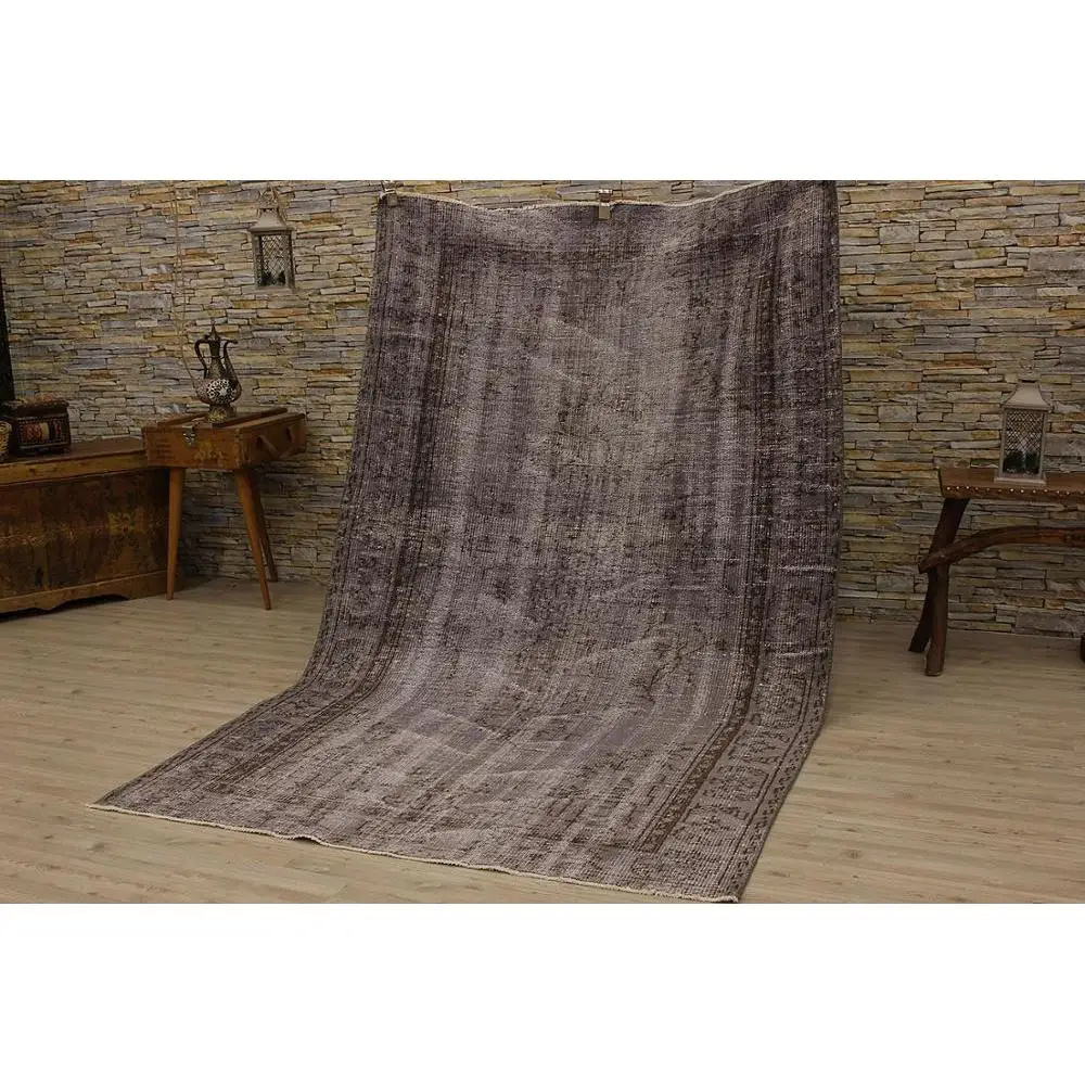 

2379-Turkish Traditional Unique Real handmade Wool Rug, Unique Area Rug Livingroom Bedroom Kitchen Rug