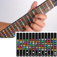 70 hot sale beginner guitar fretboard scale sticker practice note fingerboard decals labels electric guitarra accessories