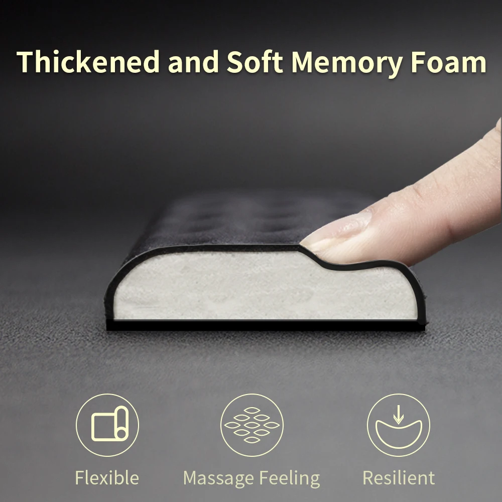 

Keyboard and Mouse Wrist Rest Ergonomic Memory Foam Hand Palm Rest Support for Typing and Gaming Wrist Pain Relief and Repair
