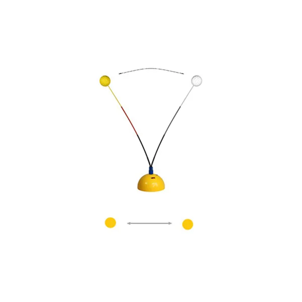 

Children's Beginners Self-Taught Tennis Portable Practice Training Ball Machine Stereotypes Swing Tool Accessories