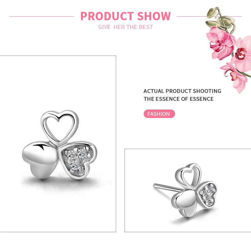 MISSITA Новые Модные полые серьги с фианитами для женщин серебряного цвета