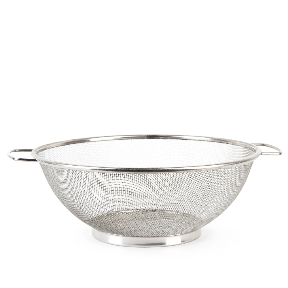 Sieve with handles 24 * 9.5cm. Kitchen dining room and bar kitchen tools appliances colander sieve supplies Colanders Strainers Gadgets Home Garden |