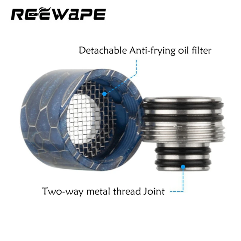 

1Pc Drip Tip 510 With Filter For Rta Tank Rda Atomizer 810 Drip Tip Vape Mouthpiece