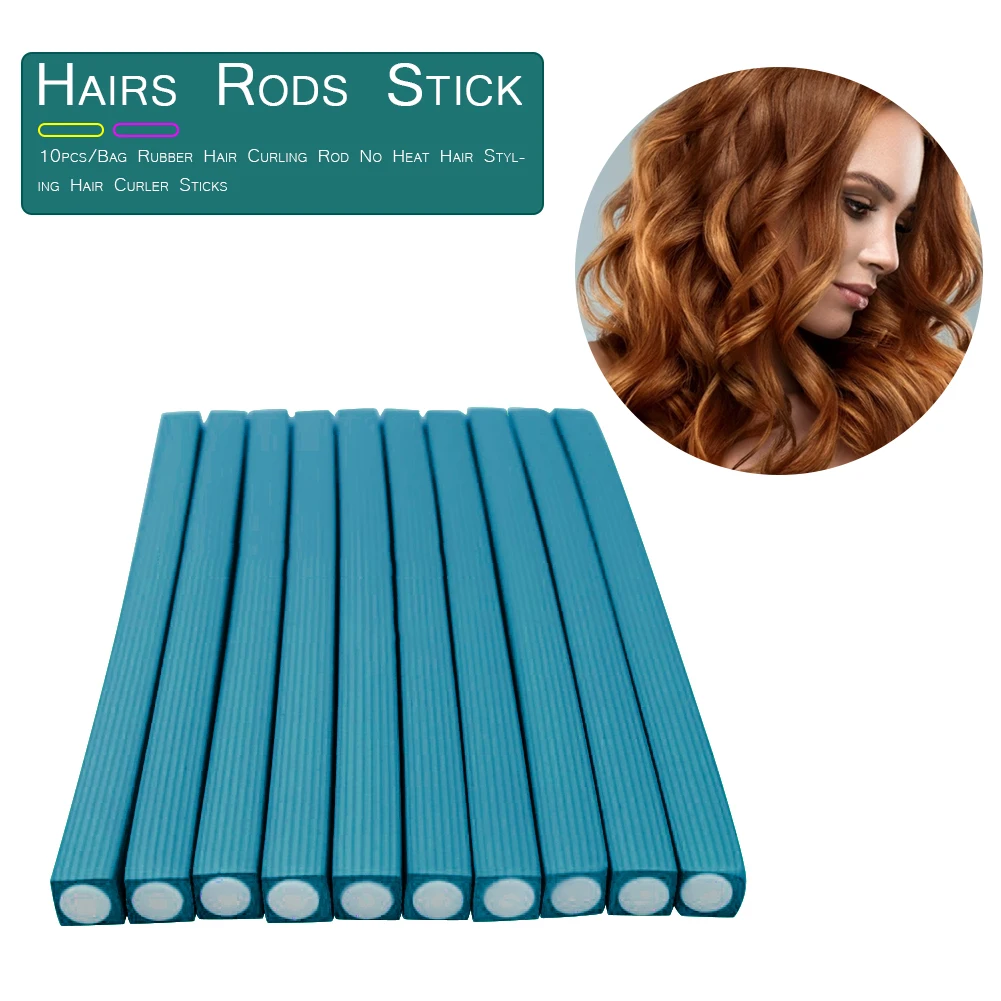 

Плойка для волос Волшебные воздушные ролики мягкая резиновая Плойка для завивки волос без нагрева Плойка для волос Мягкие твист-палочки