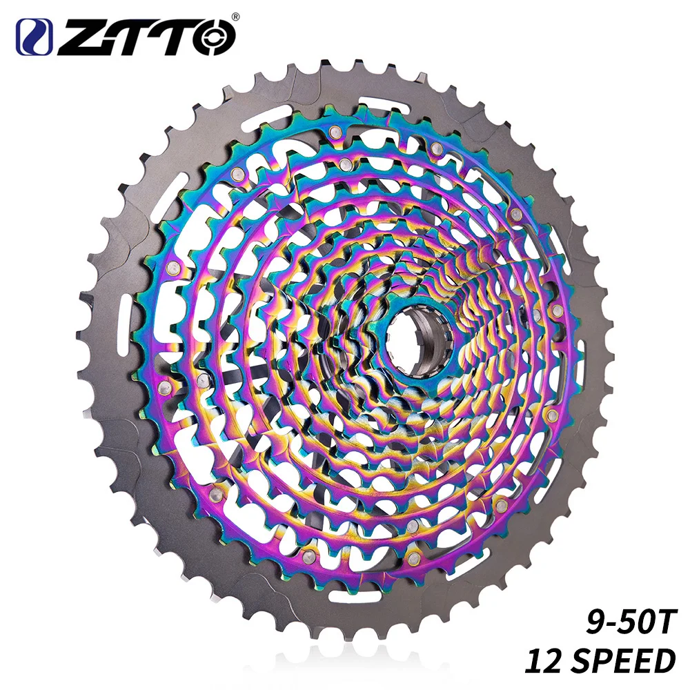 ZTTO MTB 12 Скоростей 9T 50T кассета Ultimate XD кассета Rainbow K7 375g 12V Ultralight 12s кассета 1299 k7 звездочка