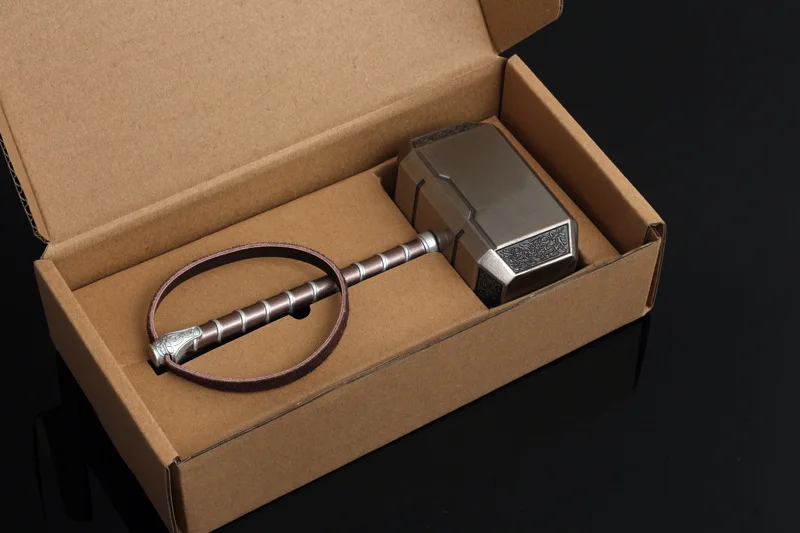 Лидер продаж 2020 металлический Литая игрушка в виде супергероя Тора из серебра и