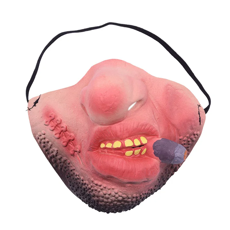 Вечерние маскарадные маски для взрослых на Хэллоуин забавные страшные