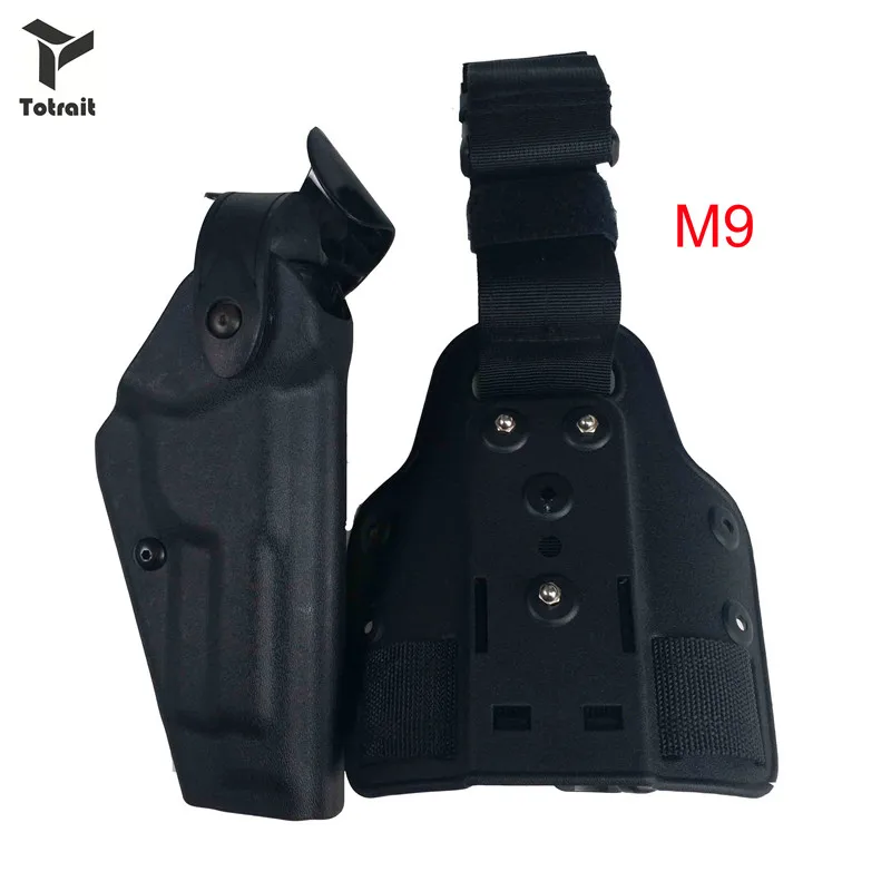 Тактическая Военная кобура для ног topiston Safa Paddle Gear glock 17 1911 Beretta M9 P226 USP