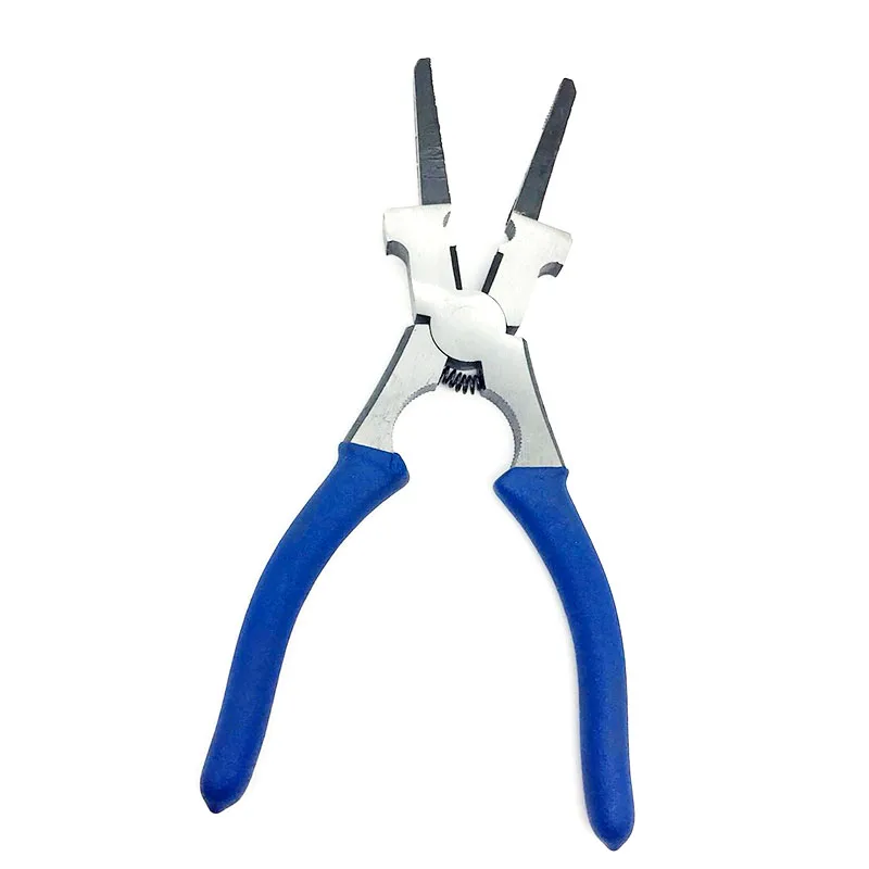 

MIG Welding Pliers Insulated Flat Mouth Handle Carbon Steel for Welding Torch Mig Wire Cutting Multipurpose Tools Spring Loaded