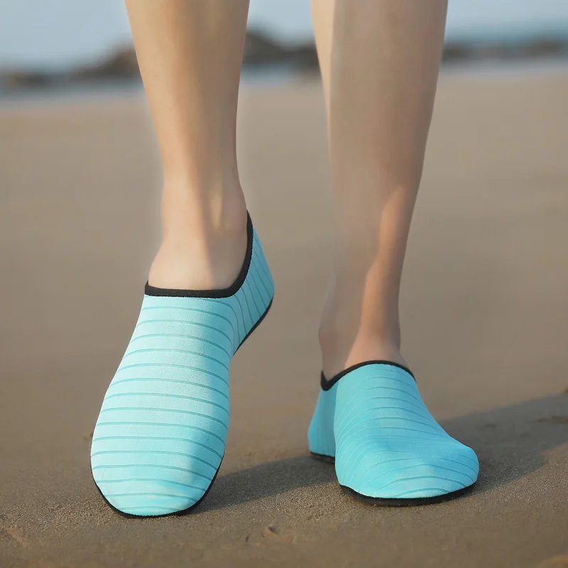 

Summer beach shoes men and women wading non-slip diving socks children snorkeling swimming shoes barefoot treadmill yoga shoes