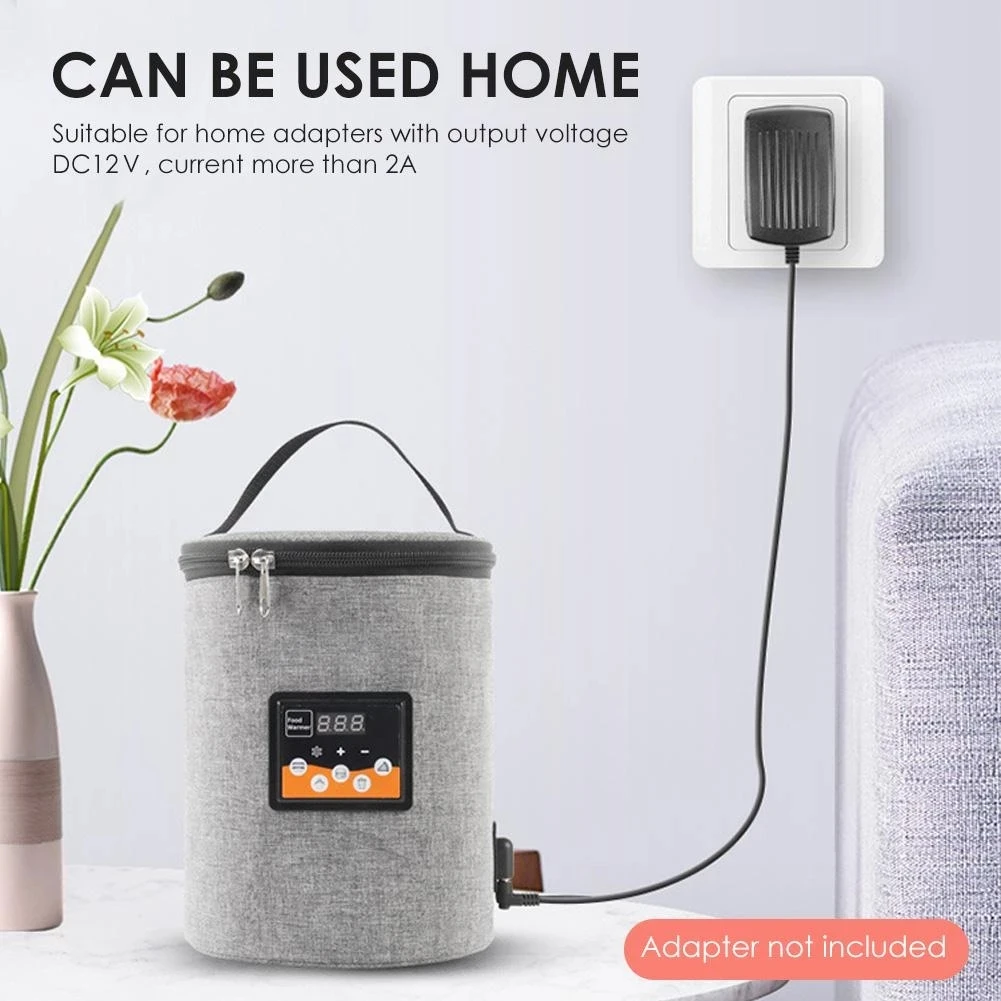 Новинка 2021 подогреватель для Детской бутылки с двумя бутылочками уличная