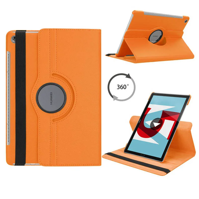 Чехол книжка для Huawei MediaPad M5 10 8 чехлы планшетов с вращающейся на 360 градусов