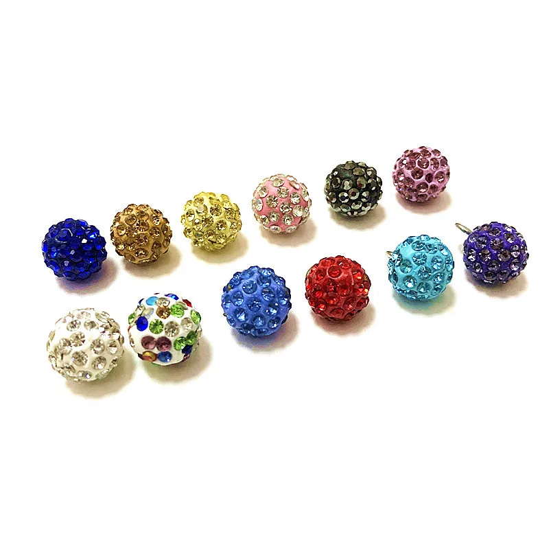 10 шт. блестящие украшения для волос|Пуговицы| |