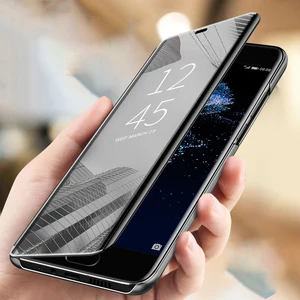 smart mirror case for samsung galaxy s21 s21ultra s20 s20fe s20ultra s20plus s10 s9 s8 plus note20 note20ultra flip phone cover free global shipping