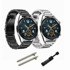 Ремешок для наручных часов Huawei Watch GT3GT2GT2e, браслет из нержавеющей стали для смарт-часов, аксессуары для Huawei Watch 3, 22 мм