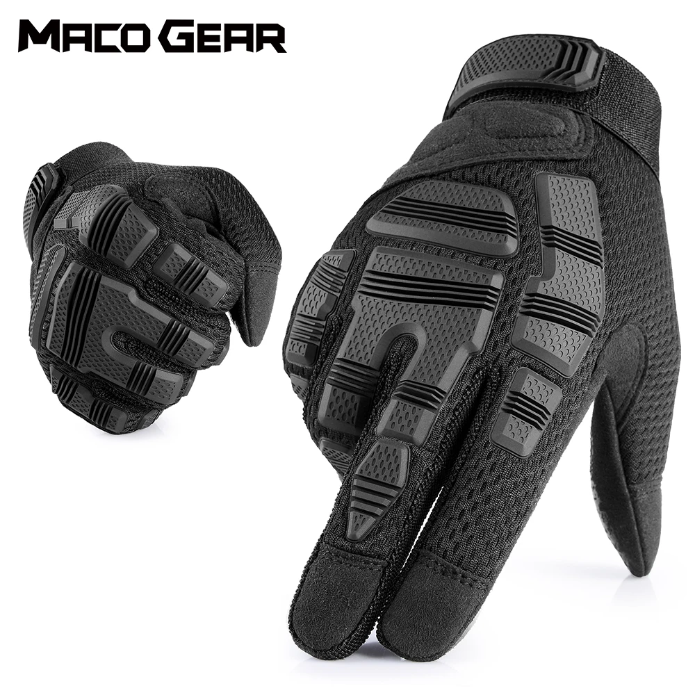 Нескользящий армейские военные тактические перчатки полный палец перчатка