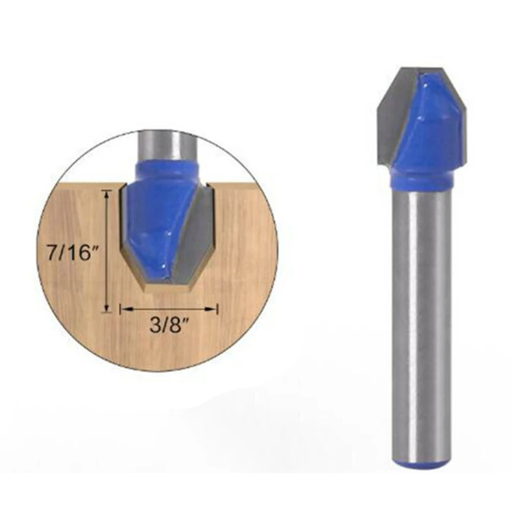 1 шт. V паз фрезы 90 градусов древесины фанеры резки гравировки