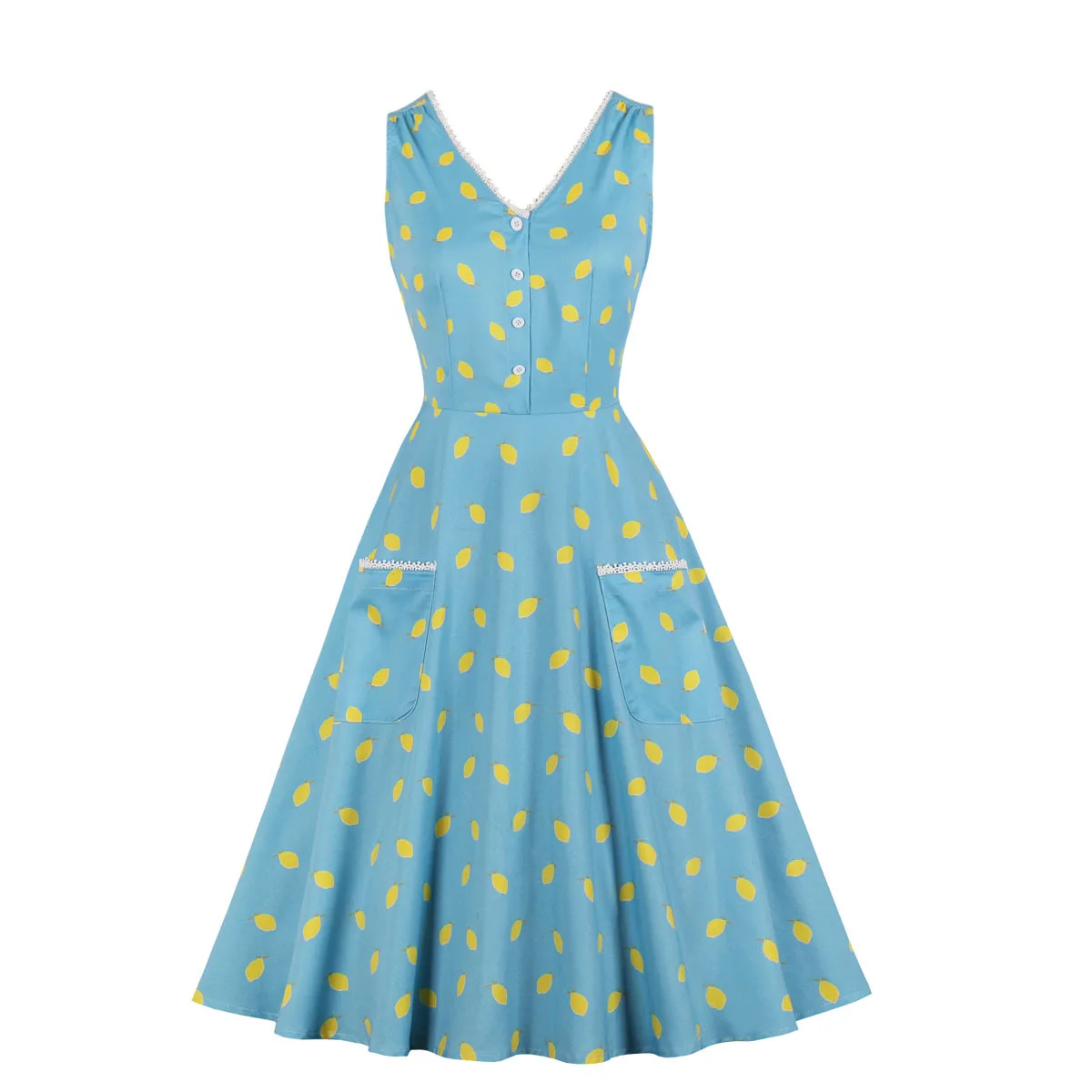 Винтажное платье до колена в стиле ретро летние праздничные платья без рукавов с
