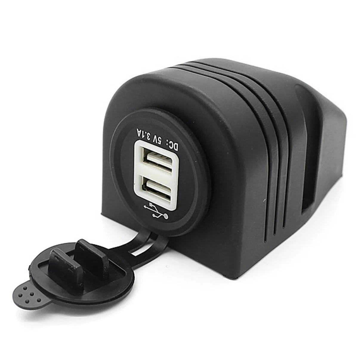 DIY водонепроницаемый двойной USB зарядное устройство для мотоцикла 12-24 в 3 1 а