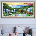 5D алмазная живопись водопад дерево полная круглая квадратная Стразы Вышивка пейзаж алмазные мозаичные Животные вышивка крестиком настенное искусство