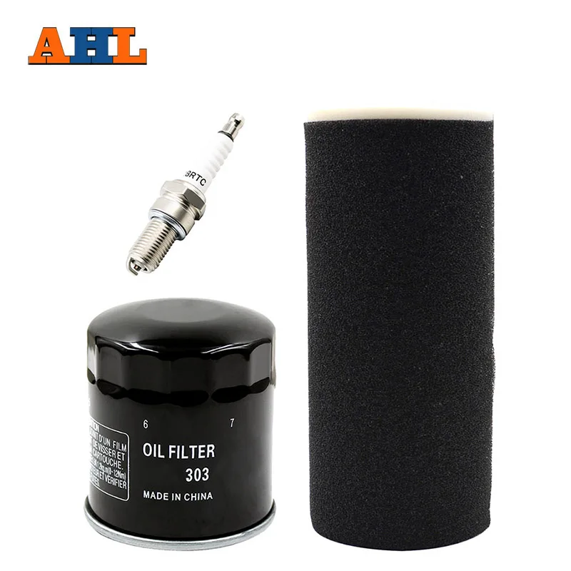 

AHL Motorcycle Air Filter & Oil Filter & Spark Plug For YAMAHA Grizzly 660 YFM660 YFM660FH YFM660FHW YFM660FA YFM660FASE YFM660F