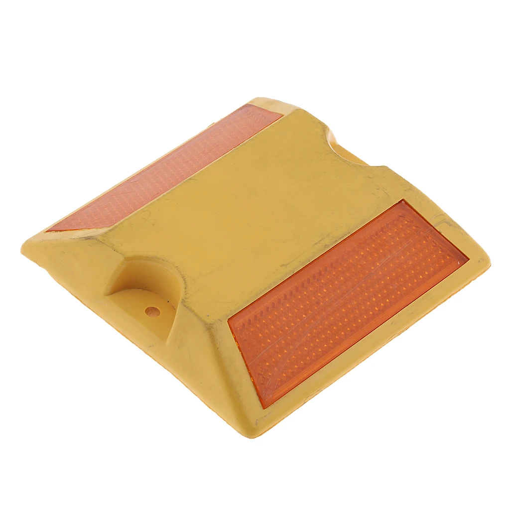 

1Pc Road Reflectors, Street Pavement and Asphalt Stud Markers | Great for
