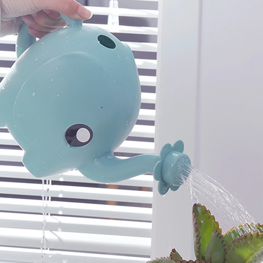 

1.5L Plastic Gardening Tools Watering Can Household Watering Pot Large Garden Long Mouth Retro Watering Can