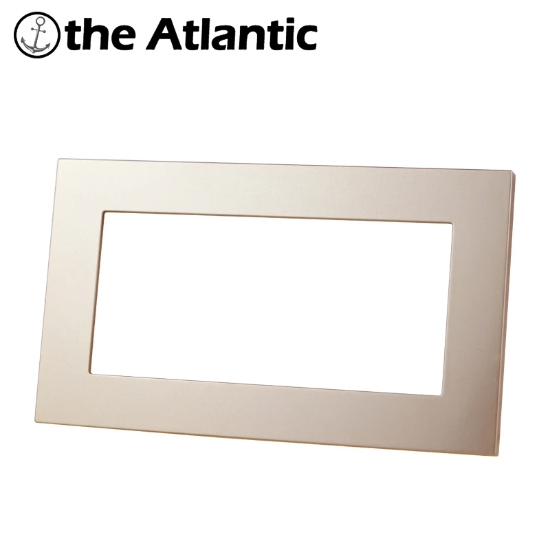 S серия-Золотая пластиковая рамка Одиночная двойная Тройная четырехпанельная