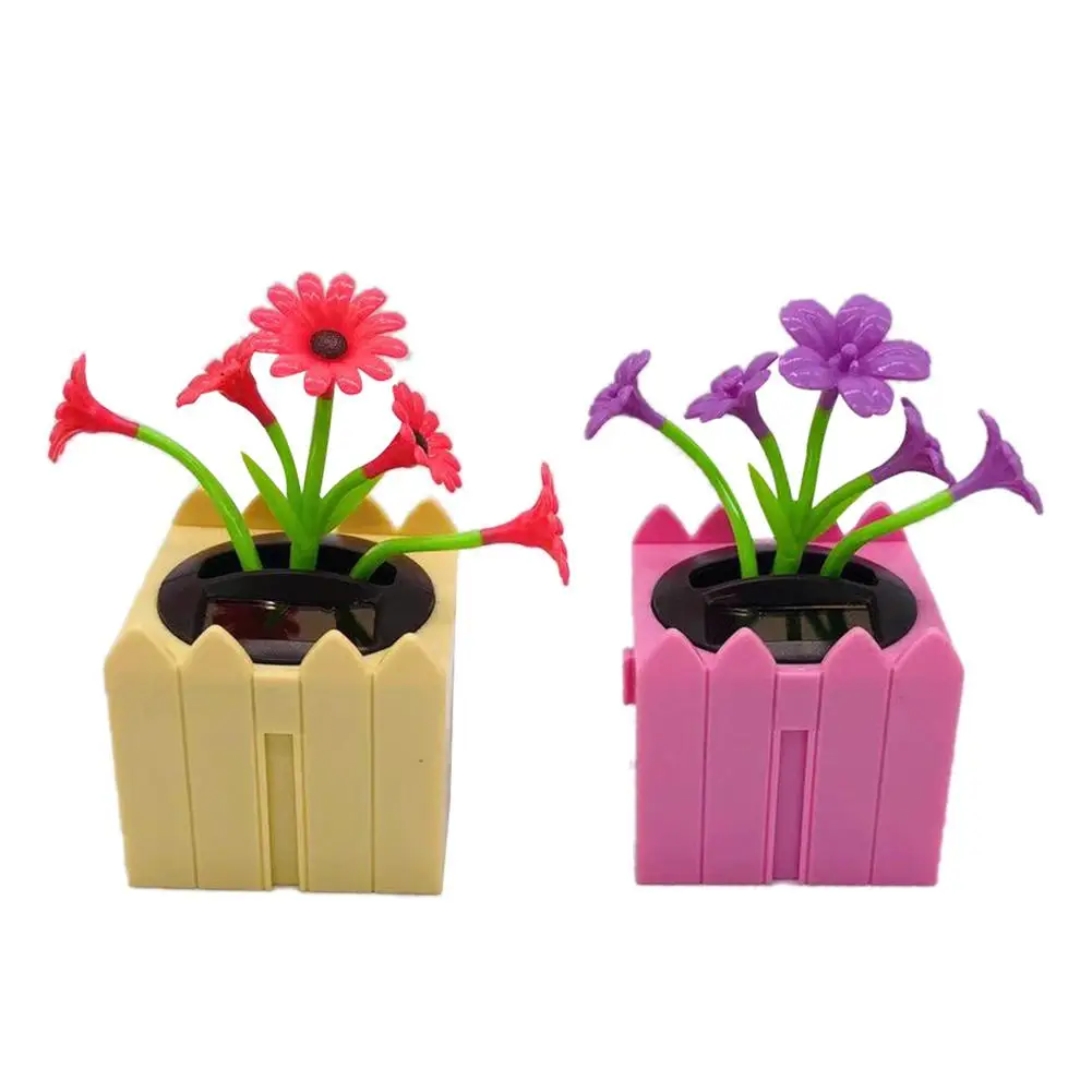 Новая мода на солнечных батареях Танцующий Цветок качающийся анимированный