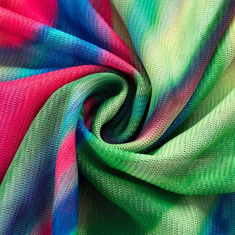 

CIGGANTFUL Women's New Sexy Mesh Print Bodysuit Top Hip Tight Fitting Hollow Shorts Suit See Through Club Two Piece Set Outfits