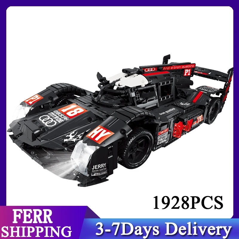 

2021 23011 1928 шт., Детский конструктор «Супер гоночный технический автомобиль»