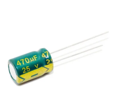 200 шт. 470 мкФ алюминиевая крышка 25В 8X12 мм 25V470UF электролитический конденсатор с