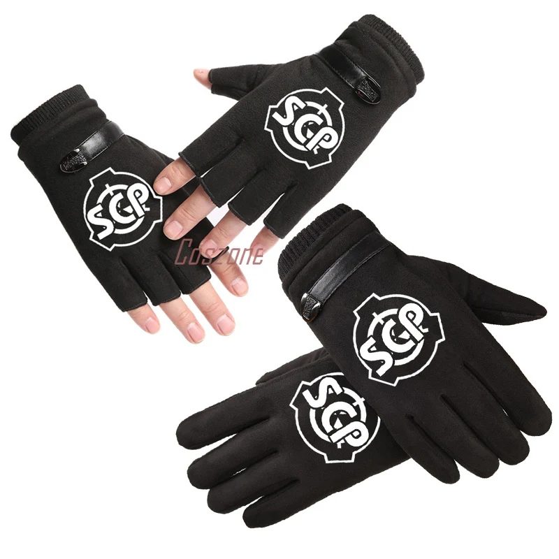 Костюм косплея SCP зимние теплые фигурные перчатки Рождественский подарок для