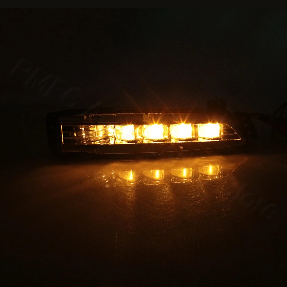 PMFC 1 комплект Автомобильные светодиодные дневные ходовые огни