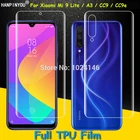Защитная пленка из мягкого ТПУ с полным покрытием для Xiaomi Mi 9 Mi9 Lite  A3  CC9  CC9e (не закаленное стекло)
