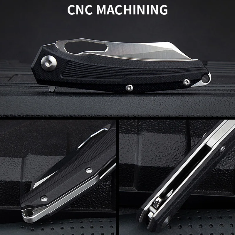 Карманный складной мини-нож G10 6 1 дюйма с быстрооткрывающимся стальным