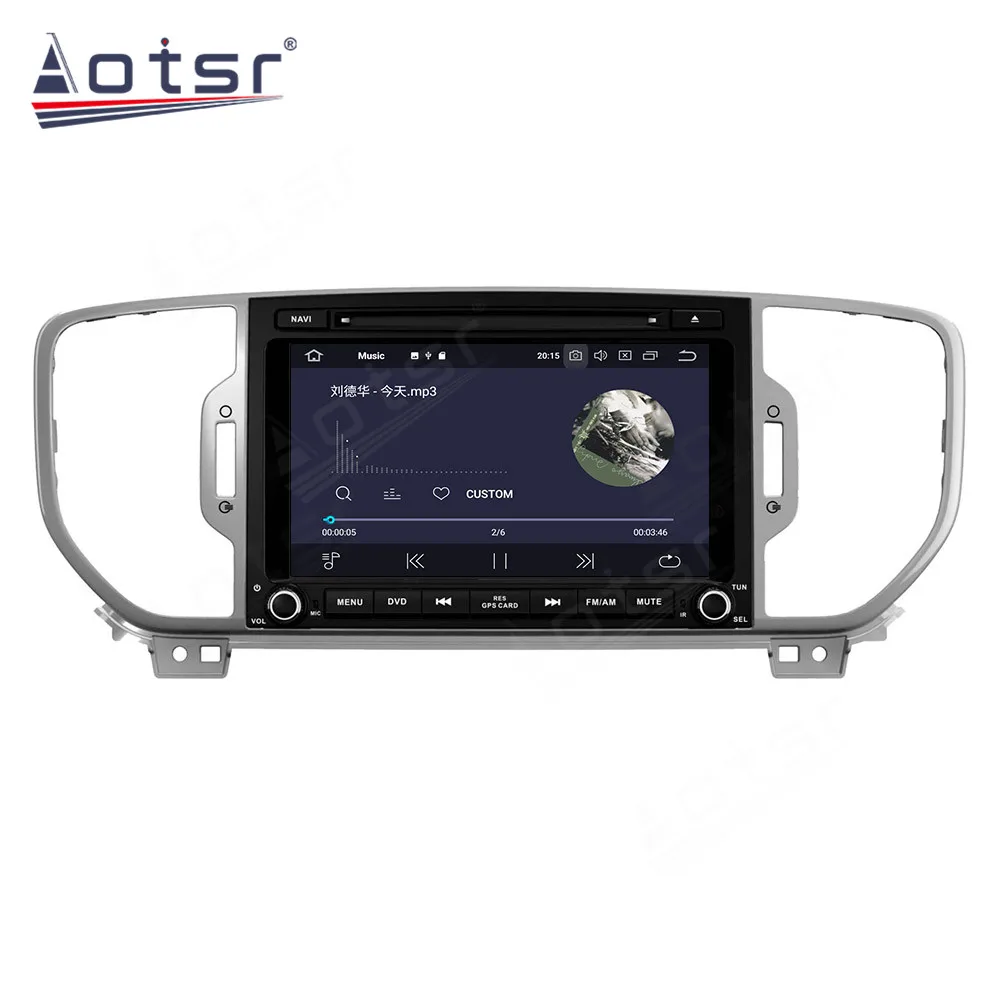 4G + 128G 2Din Android 11 автомобильный DVD мультимедийный плеер GPS Bluetooth 5 0 для KIA SPORTAGE 2016 Navigatio