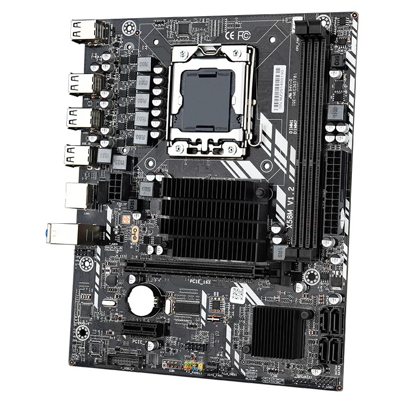 Игровая материнская плата X58 LGA 1366 DDR3 REG ECC сервер оперативная память для
