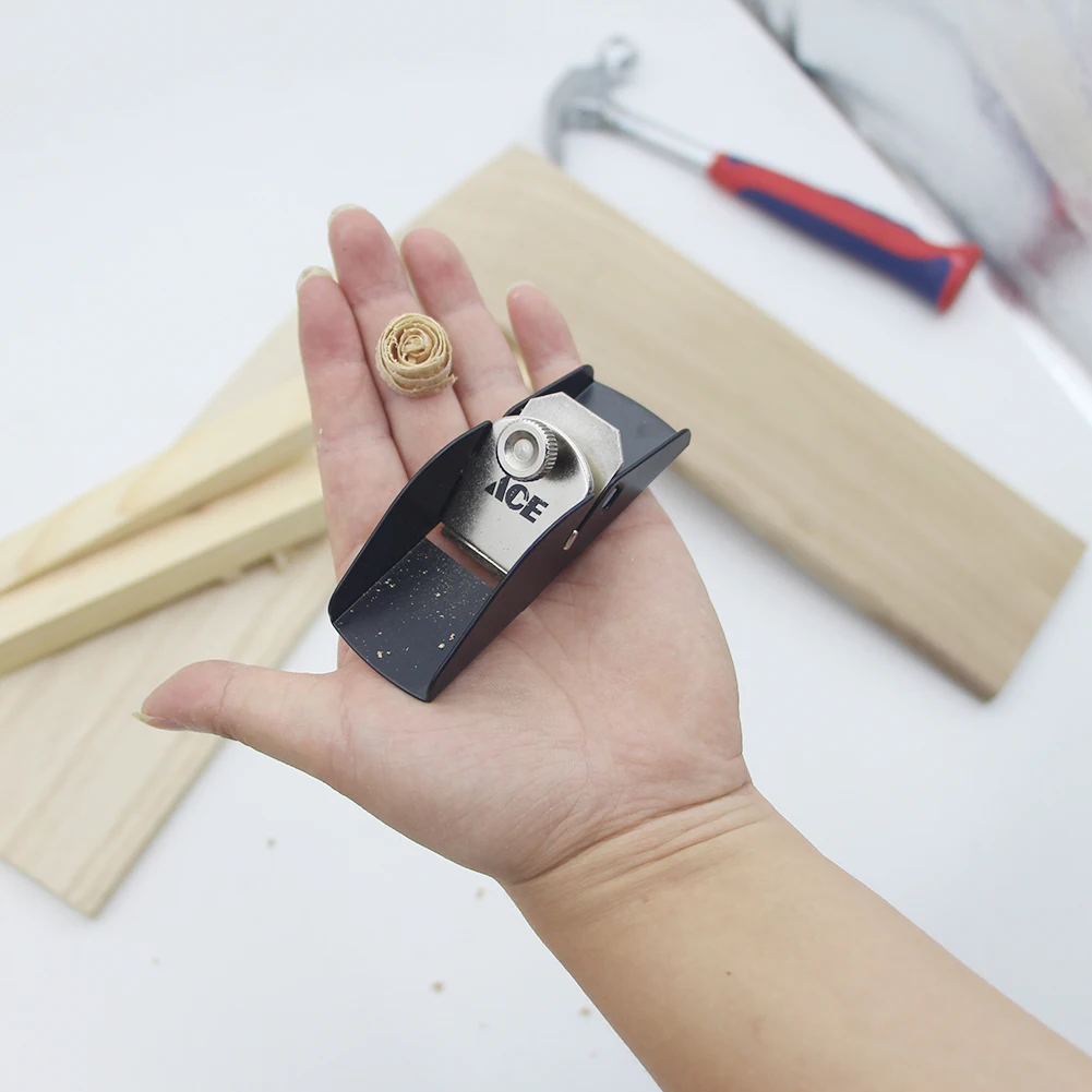 Woodworking Mini Wood Trimming Plane Hand Planer Carpenter Cutting Edge Push Cast Tools | Инструменты