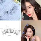 ICYCHEER, 5 пар нечистоплотных длинных накладных ресниц ручной работы, мягкие натуральные Мягкие Накладные ресницы, набор длинных натуральных ресниц