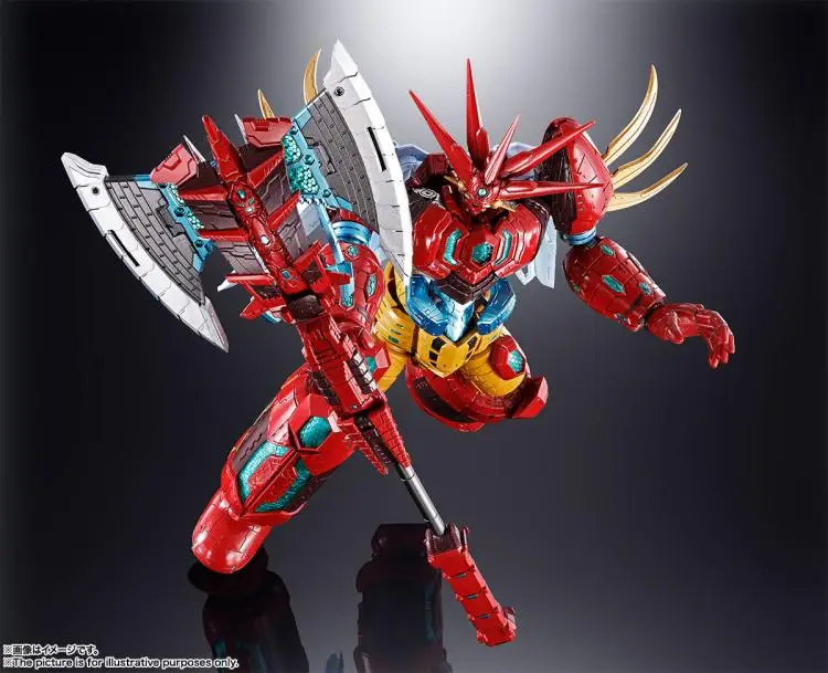BANDAI супер сплав Soul GX-87 Getter император Фигурки игрушки 22 см фигурка робота игрушка Рождественский подарок для детей Kinderen