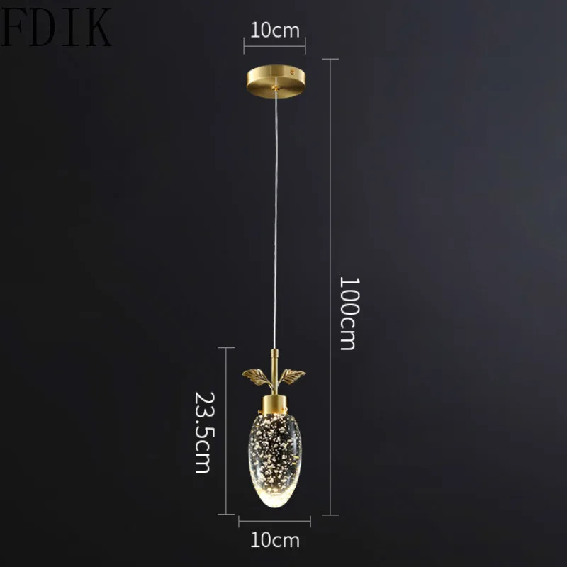 Роскошный хрустальный подвесной светильник современный блеск для гостиной