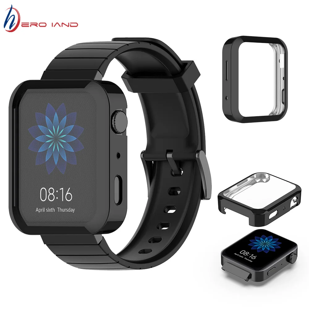 Чехол для часов Xiaomi Mi Smart Watch цветной ультратонкий Гальванизированный чехол из