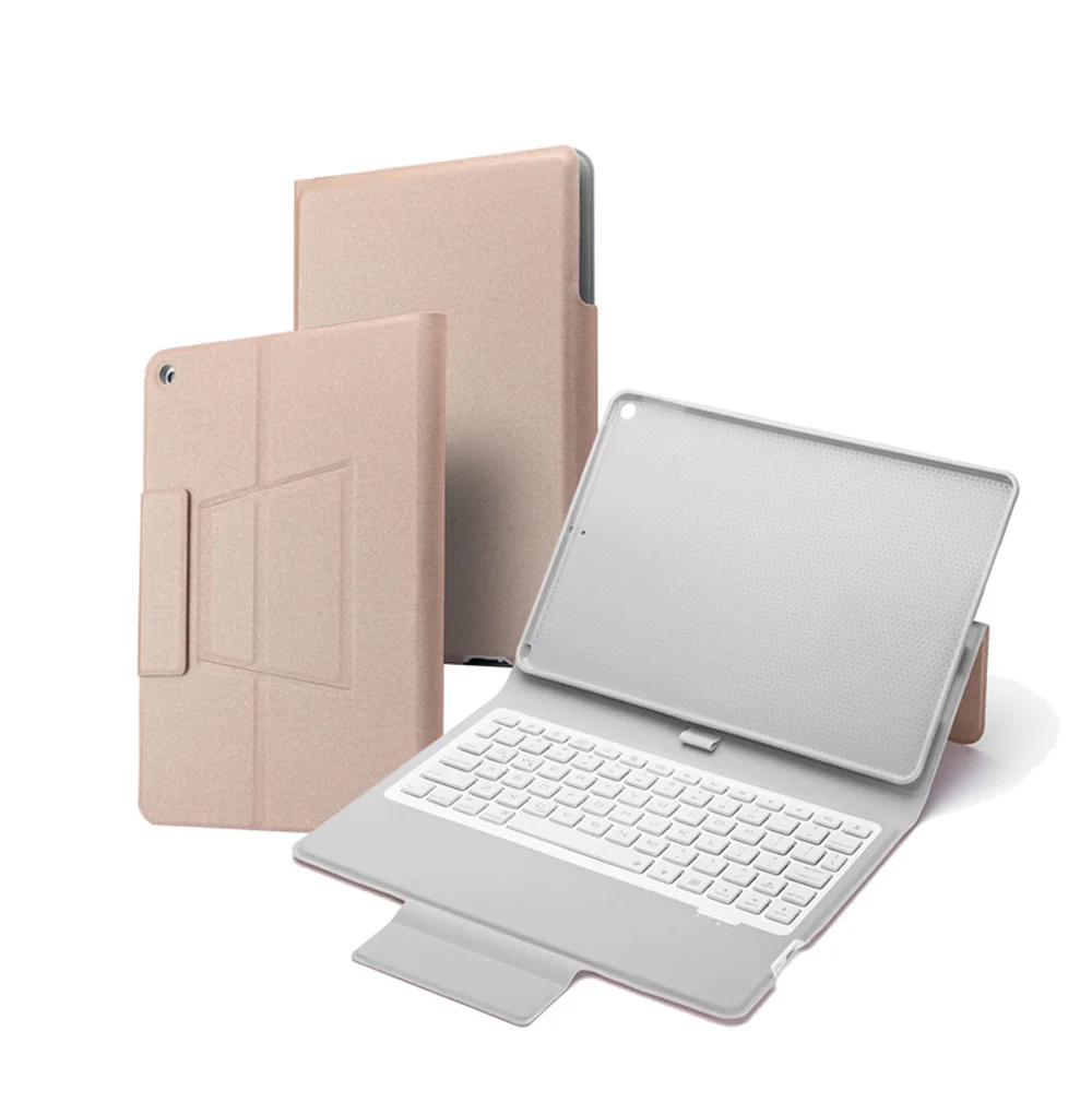 Для iPad 10,2, 7 цветов, Беспроводная Bluetooth клавиатура, кожаный чехол с подставкой, умный флип-чехол со встроенным держателем для карандашей