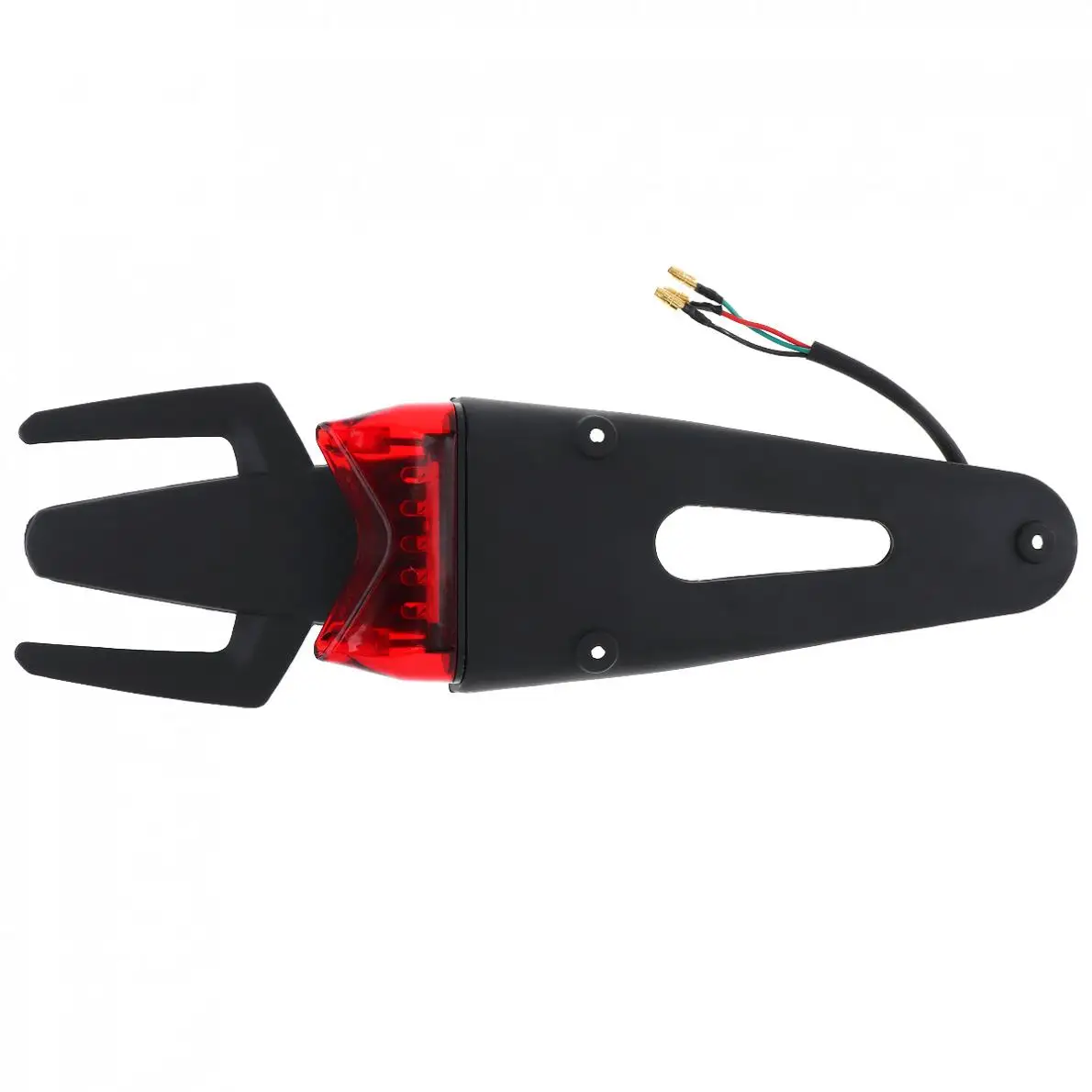 12V мотоцикл Красный светодиодный тормозной фонарь заднее крыло стоп задние