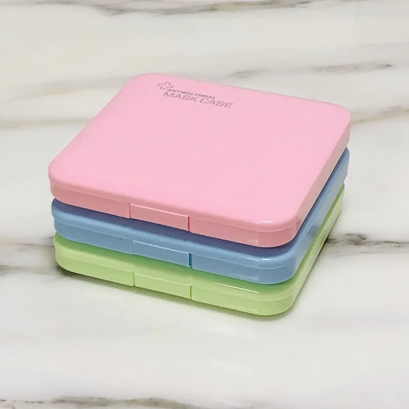 Одноразовая маска коробка для хранения Пыленепроницаемая Водонепроницаемая