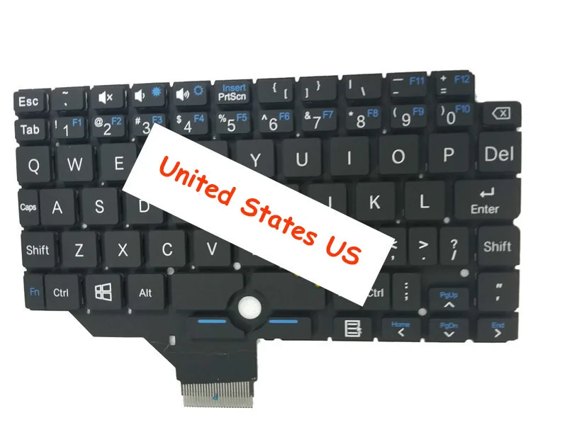 Клавиатура мини ноутбук UMPC для GPD Карманный SCDY 180 1 английский без