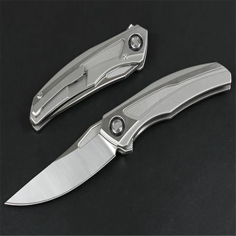 

Тактический нож s35vn, Квантовый титановый резак с быстроразъемной подшипниковой головкой, для самообороны